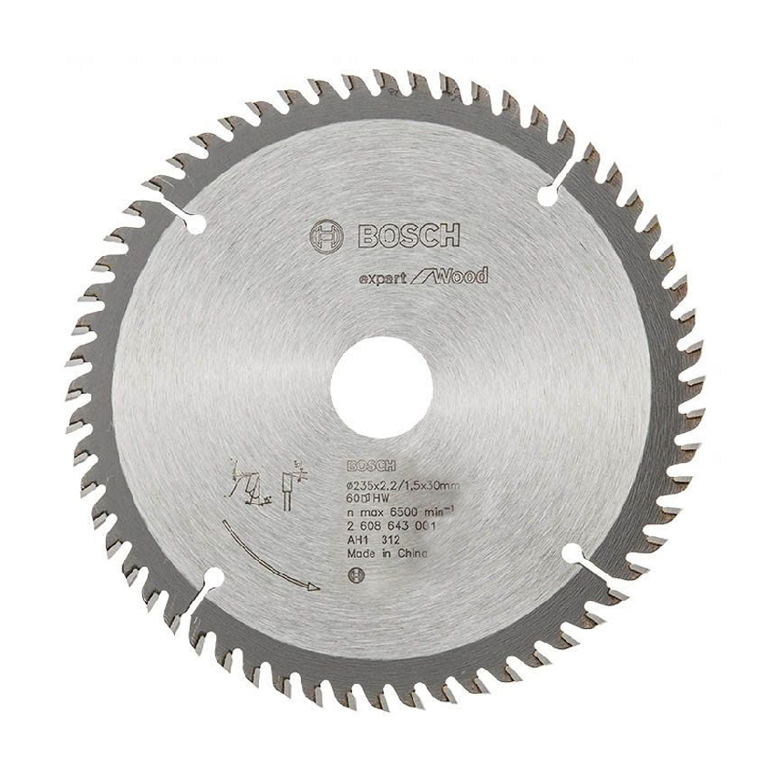 Wood saw blade 254x25.4mm T40 Bosch - 2608643001