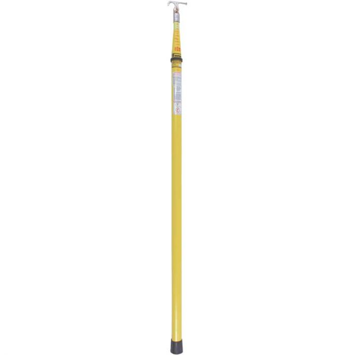 American Hasting MV-30 insulated pole has a meter measurement, 9.2m long