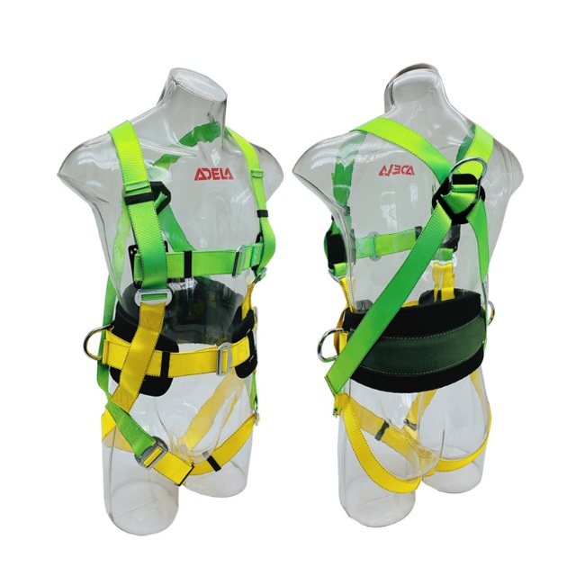 Full Body Safety Harness Adela 4503, with large back padding