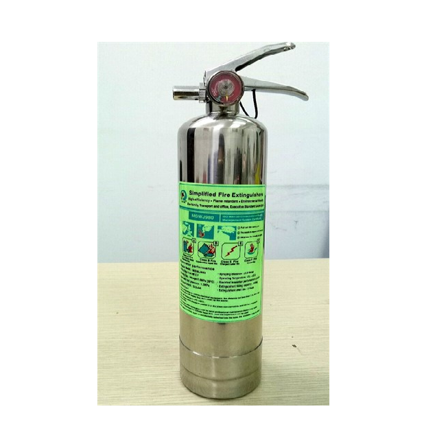 Foam stainless steel fire extinguisher 2kg