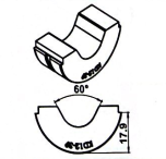 Kudos H-tap oval 12-ton press belt KD12-39