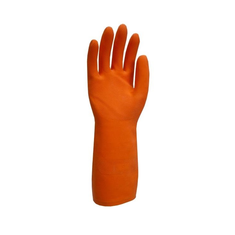 Malaysian red chemical resistant gloves HF2813