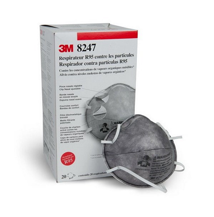 Face mask - 3M 8247 Carbon