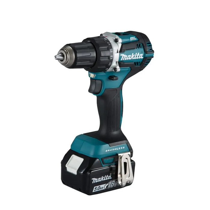 18V Battery-powered Drill and Screwdriver - DDF484RTE