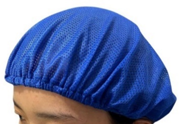 Round mesh hair hat