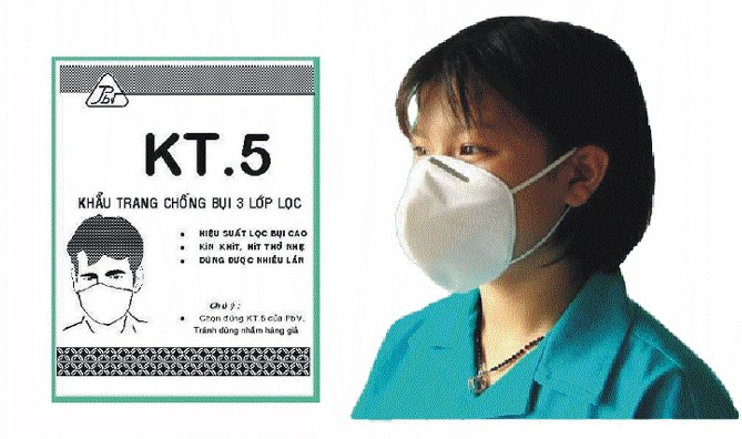 Anbaco KT5 –PBV fabric mask