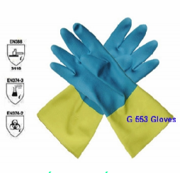 SafetyWare BC2113 Neoprene chemical resistant gloves