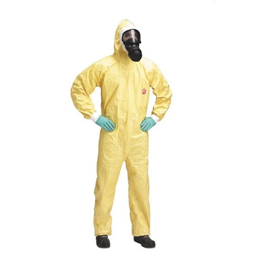 Tychem C chemical protection suit