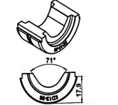 Đai ép 12 tấn Kudos H-tap ovan KD12-38