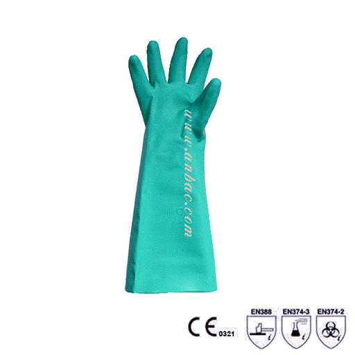 SafetyWare GNU2218 Nitrile chemical resistant gloves (410mm)