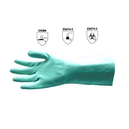 Safetyware GNF-1813 chemical resistant gloves, Nitrile (330mm)