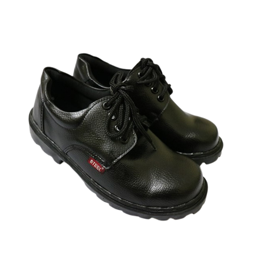 Black Steel Shoes Size 38~44