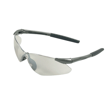 American NEMESIS VL clear white frame glasses 29112