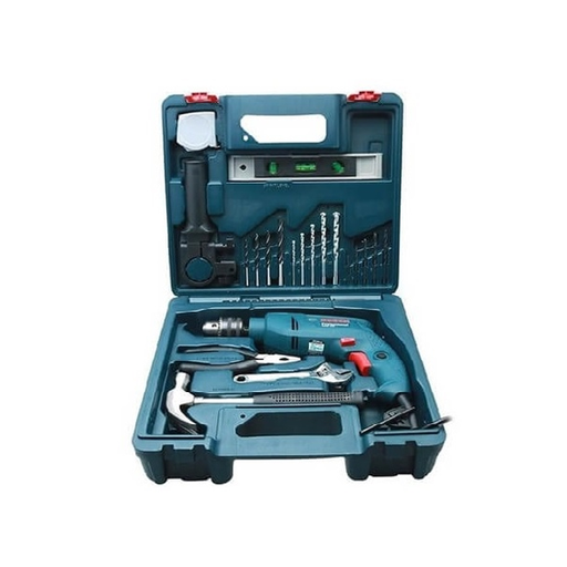 Impact Drill GSB 550 (Suitcase set of 19 pieces)