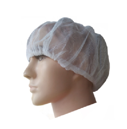 Round mesh hair hat