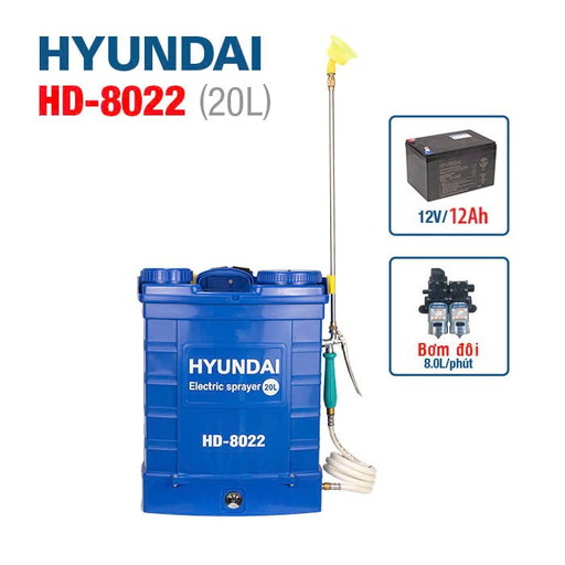 Bình xịt Huyndai HD-8022