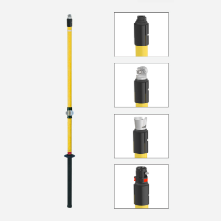 Sofamel BMAI-4V/220U 4m 220kV insulated pole