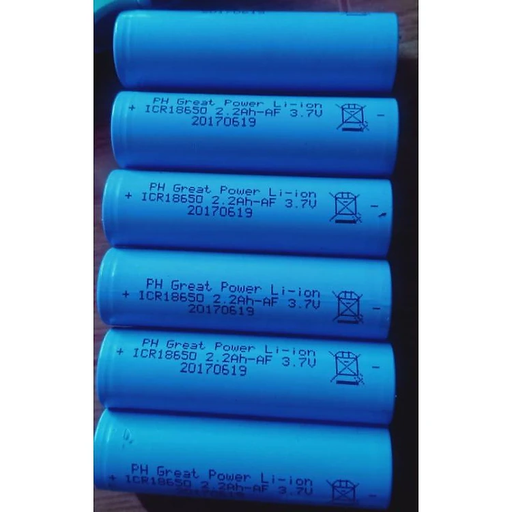 Rechargeable battery 18650 - 3.7V - 2400mAh