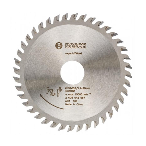 Wood saw blade 100mm T40 Bosch - 2608642967