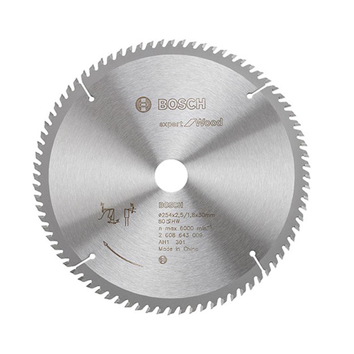 Wood saw blade 254x30mm T40 Bosch - 2608643007