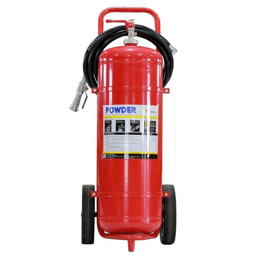 ABC 50kg powder fire extinguisher with trolley